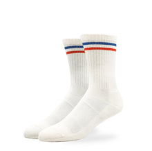 Load image into Gallery viewer, WOMEN'S SILVER RETRO SOCKS | THE CLASSIC