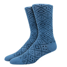 Load image into Gallery viewer, MEN'S SILVER CREW SOCKS | COAT OF ARMS