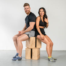 Load image into Gallery viewer, WOMEN'S SILVER ANKLE SOCKS | NEON