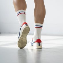 Load image into Gallery viewer, MEN'S SILVER RETRO SOCKS | THE CLASSIC