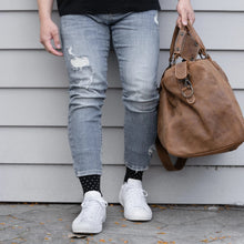 Load image into Gallery viewer, MEN'S SILVER CREW SOCKS | THE GREYS