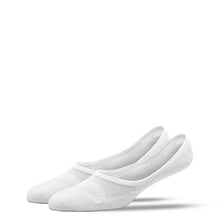 Load image into Gallery viewer, MEN'S SILVER INVISIBLE SOCKS | WHITE