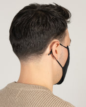 Load image into Gallery viewer, Structured Silver Mask 3 Layer - Black