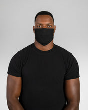 Load image into Gallery viewer, Silver Mask - Black