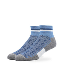 Load image into Gallery viewer, MEN'S SILVER QUARTER SOCKS | DENIM