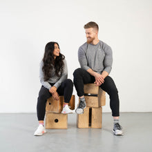 Load image into Gallery viewer, MEN'S SILVER QUARTER SOCKS | GREY