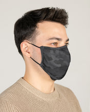 Load image into Gallery viewer, Structured Silver Mask 3 Layer - Black Camo
