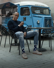 Load image into Gallery viewer, MEN'S SILVER CREW SOCKS | AMERICANA
