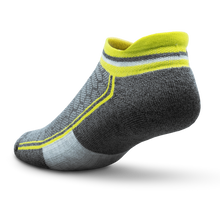 Load image into Gallery viewer, MEN'S SILVER ANKLE SOCKS | NEON

