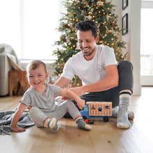 Load image into Gallery viewer, MEN'S SILVER BOOT SOCKS | GREY BLACK
