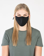 Load image into Gallery viewer, Structured Silver Mask 3 Layer - Black
