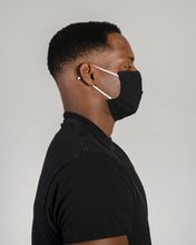 Load image into Gallery viewer, Silver Mask - Black
