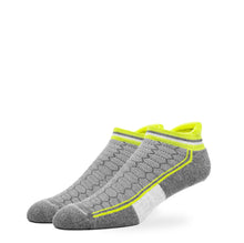 Load image into Gallery viewer, MEN'S SILVER ANKLE SOCKS | NEON
