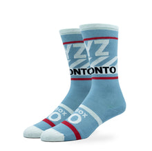 Load image into Gallery viewer, WOMEN'S SILVER CREW SOCKS | YYZ
